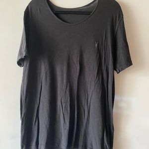 ALL SAINTS MENS SCOOP NECK T-SHIRT